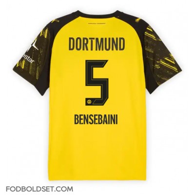 Borussia Dortmund Ramy Bensebaini #5 Hjemmebanetrøje 2025-26 Kortærmet Borussia Dortmund Ramy Bensebaini #5 Hjemmebanetrøje 2025-26 Kortærmet